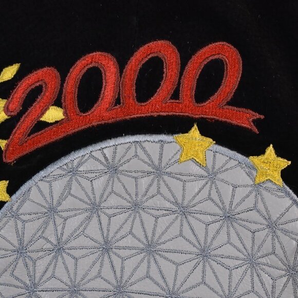 Rare WALT DISNEY World Vintage Suede Jacket 2000 Cast Member Millennium XLarge - Picture 15 of 16